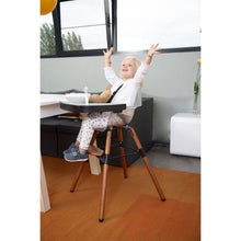 Load image into Gallery viewer, Childhome Evolu Feeding Tray + Silicone Placemat - Black