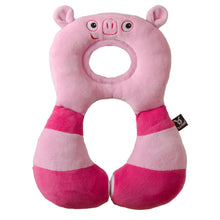 Load image into Gallery viewer, Benbat Travel Friends Total Support Headrest 1-4yrs - Pig