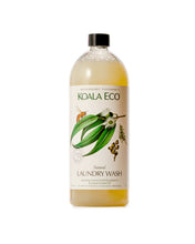Load image into Gallery viewer, Koala Eco Natural Laundry Wash Lemon Scented Eucalyptus & Rosemary Essential Oil - 1L Refill
