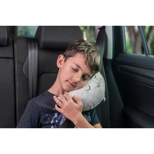 Load image into Gallery viewer, Benbat Mooni Seat Belt Head Support - Grey