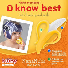 Load image into Gallery viewer, Nuby NanaNubs Gum Massager
