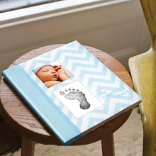 Load image into Gallery viewer, Pearhead Chevron Babybook - Pink
