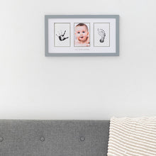 Load image into Gallery viewer, Pearhead Babyprints Photo Frame - Grey