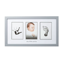 Load image into Gallery viewer, Pearhead Babyprints Photo Frame - Grey