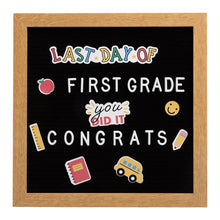 Load image into Gallery viewer, Pearhead First Day of School Letterboard Set with Stickers