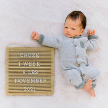 Load image into Gallery viewer, Pearhead Wooden Letterboard Set - Natural