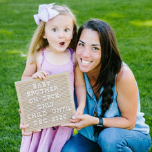 Load image into Gallery viewer, Pearhead Wooden Letterboard Set - Natural