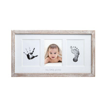 Load image into Gallery viewer, Pearhead Babyprints Photo Frame - Rustic