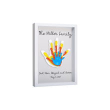 Load image into Gallery viewer, Pearhead Clear Family Print Frame - White