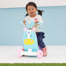 Load image into Gallery viewer, Skip Hop Zoo Ride On 3 in 1 Scooter - Unicorn