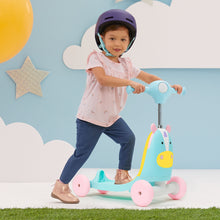 Load image into Gallery viewer, Skip Hop Zoo Ride On 3 in 1 Scooter - Unicorn