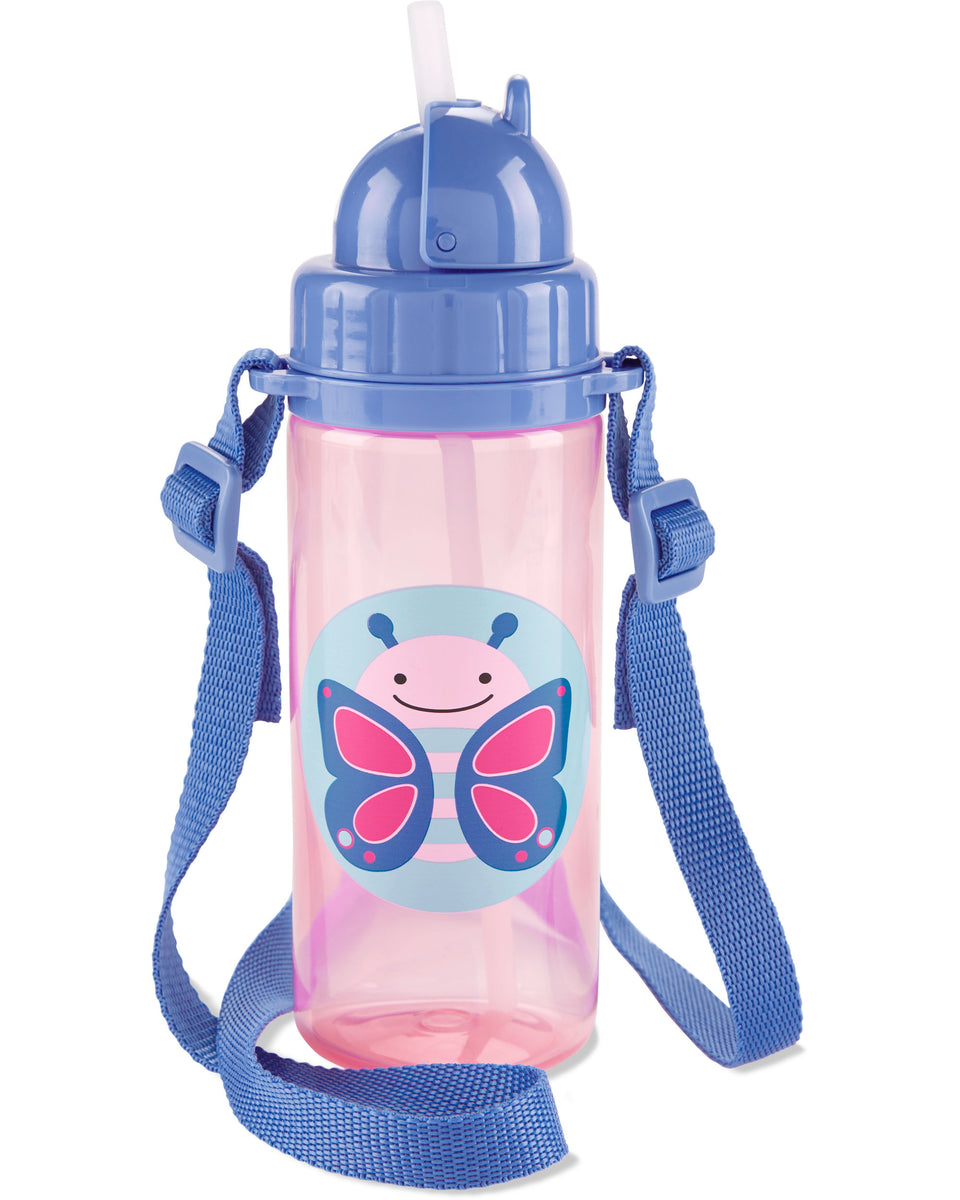 Skip Hop Zoo Straw Bottle Pp- Fox