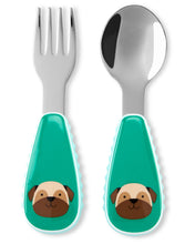 Load image into Gallery viewer, Skip Hop Zoo Utensils Fork & Spoon - Pug