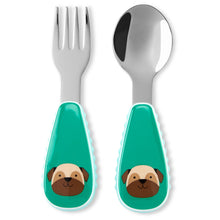 Load image into Gallery viewer, Skip Hop Zoo Utensils Fork & Spoon - Pug