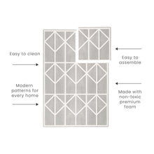 Load image into Gallery viewer, Toddlekind Prettier Puzzle Playmat - Nordic - Pebble