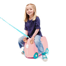 Load image into Gallery viewer, Trunki Ride on Luggage - Flossi Flamingo