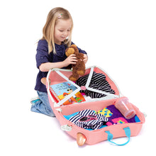 Load image into Gallery viewer, Trunki Ride on Luggage - Flossi Flamingo