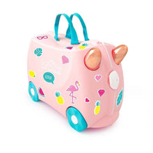 Load image into Gallery viewer, Trunki Ride on Luggage - Flossi Flamingo