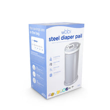Load image into Gallery viewer, Ubbi Nappy Pail - Grey