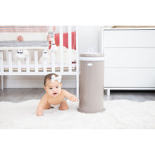 Load image into Gallery viewer, Ubbi Nappy Pail - Taupe