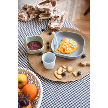 Load image into Gallery viewer, Beaba Silicone Suction Meal Set - Cloud Blue
