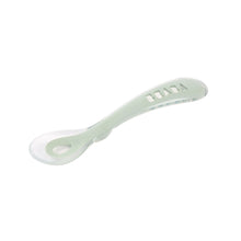 Load image into Gallery viewer, Beaba 2nd Stage Silicone Spoon - Misty Green
