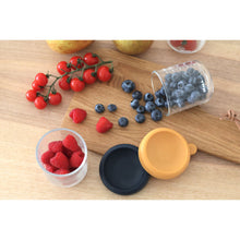 Load image into Gallery viewer, Beaba Glass Jars 250ml 2 Pack - Night Blue/Honey
