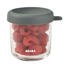 Load image into Gallery viewer, Beaba Glass Jar 250ml - Mineral Grey
