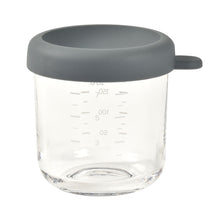 Load image into Gallery viewer, Beaba Glass Jar 250ml - Mineral Grey
