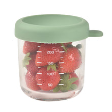 Load image into Gallery viewer, Beaba Glass Jar 250ml - Sage Green
