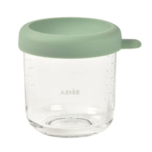 Load image into Gallery viewer, Beaba Glass Jar 250ml - Sage Green
