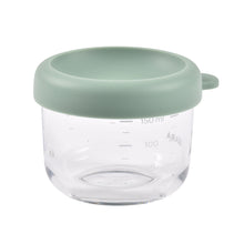Load image into Gallery viewer, Beaba Glass Jar 150ml - Sage Green

