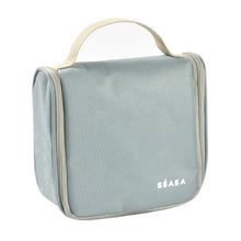 Load image into Gallery viewer, Beaba Baby 9 Piece Grooming Set with Toiletry Pouch - Sage Green
