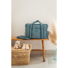 Load image into Gallery viewer, Beaba Paris Puffy Changing Bag - Baltic Blue
