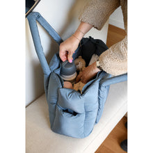 Load image into Gallery viewer, Beaba Paris Puffy Changing Bag - Baltic Blue
