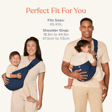Load image into Gallery viewer, Ergobaby Upsie Sling Carrier - Midnight Blue
