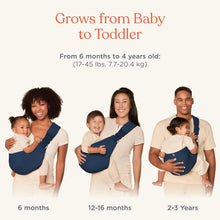Load image into Gallery viewer, Ergobaby Upsie Sling Carrier - Midnight Blue
