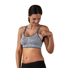 Load image into Gallery viewer, Bravado Designs Body Silk Seamless Rhythm Nursing Bra - Moon River Spacedye M
