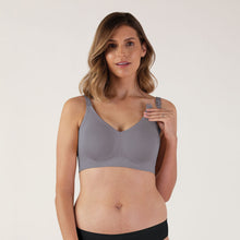 Load image into Gallery viewer, Bravado Designs Body Silk Seamless Nursing Bra - Sustainable - Silver Belle L
