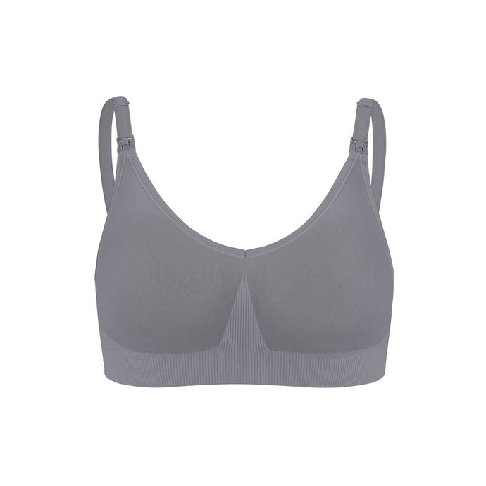 Bravado Designs Body Silk Seamless Nursing Bra - Sustainable - Silver Belle L