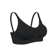 Load image into Gallery viewer, Bravado Designs Body Silk Seamless Nursing Bra - Sustainable - Black M
