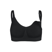 Load image into Gallery viewer, Bravado Designs Body Silk Seamless Nursing Bra - Sustainable - Black M
