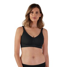 Load image into Gallery viewer, Bravado Designs Body Silk Seamless Nursing Bra - Sustainable - Black M
