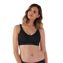 Load image into Gallery viewer, Bravado Designs Body Silk Seamless Nursing Bra - Sustainable - Black M
