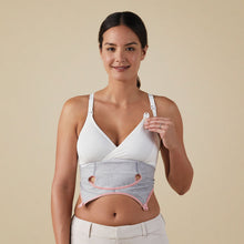 Load image into Gallery viewer, Bravado Designs Clip And Pump Hands-Free Nursing Bra Accessory - Sustainable - Dove Heather With Dusted Peony XL
