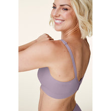 Load image into Gallery viewer, Bravado Designs Body Silk Seamless Nursing Bra - Sustainable - Grey Orchid L
