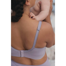 Load image into Gallery viewer, Bravado Designs Body Silk Seamless Nursing Bra - Sustainable - Grey Orchid L
