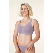 Load image into Gallery viewer, Bravado Designs Body Silk Seamless Nursing Bra - Sustainable - Grey Orchid L
