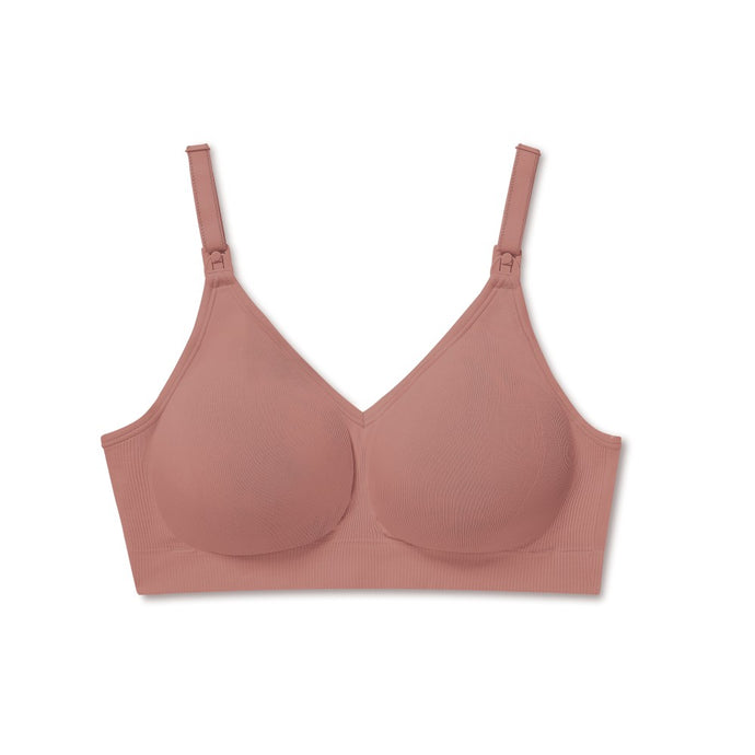 Bravado Designs Body Silk Seamless Nursing Bra - Sustainable - Roseclay XL