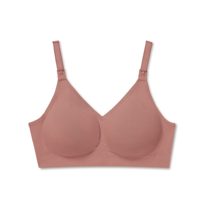 Bravado Designs Body Silk Seamless Nursing Bra - Sustainable - Roseclay L